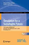 Simulation for a Sustainable Future cover