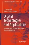 Digital Technologies and Applications cover