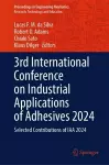3rd International Conference on Industrial Applications of Adhesives 2024 cover