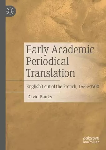 Early Academic Periodical Translation cover