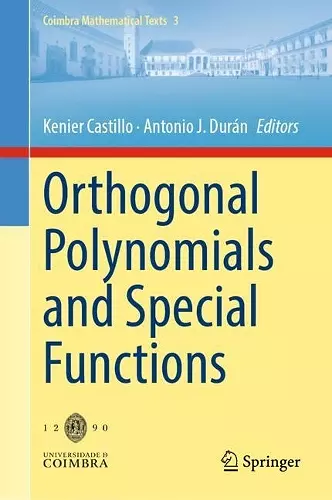 Orthogonal Polynomials and Special Functions cover