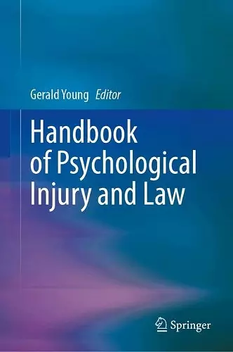 Handbook of Psychological Injury and Law cover