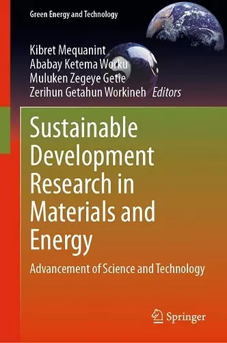 Sustainable Development Research in Materials and Energy cover