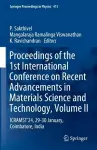 Proceedings of the 1st International Conference on Recent Advancements in Materials Science and Technology, Volume II cover