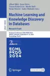 Machine Learning and Knowledge Discovery in Databases. Research Track cover