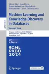 Machine Learning and Knowledge Discovery in Databases. Research Track cover