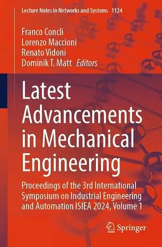 Latest Advancements in Mechanical Engineering cover