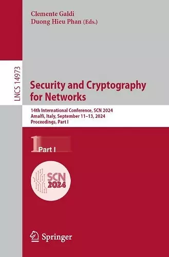 Security and Cryptography for Networks cover