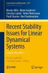 Recent Stability Issues for Linear Dynamical Systems cover