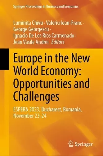 Europe in the New World Economy: Opportunities and Challenges cover