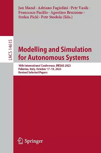 Modelling and Simulation for Autonomous Systems cover