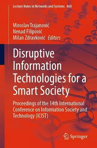 Disruptive Information Technologies for a Smart Society cover