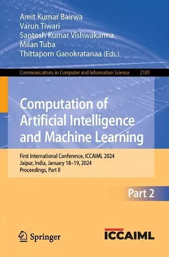 Computation of Artificial Intelligence and Machine Learning cover