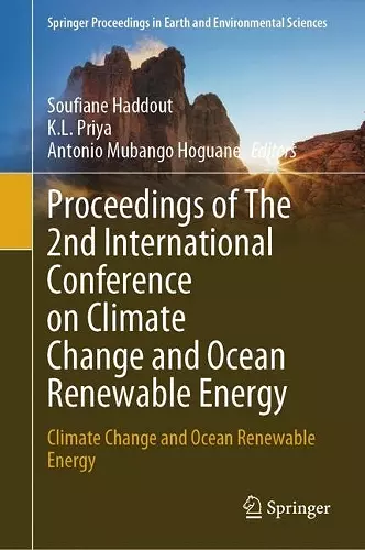 Proceedings of The 2nd International Conference on Climate Change and Ocean Renewable Energy cover