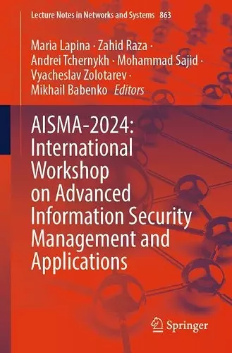 AISMA-2024: International Workshop on Advanced Information Security Management and Applications cover