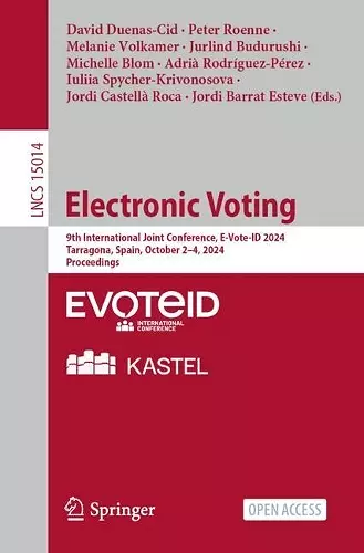 Electronic Voting cover