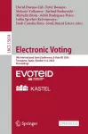 Electronic Voting cover
