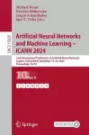 Artificial Neural Networks and Machine Learning – ICANN 2024 cover