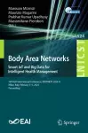 Body Area Networks. Smart IoT and Big Data for Intelligent Health Management cover