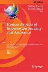 Human Aspects of Information Security and Assurance cover