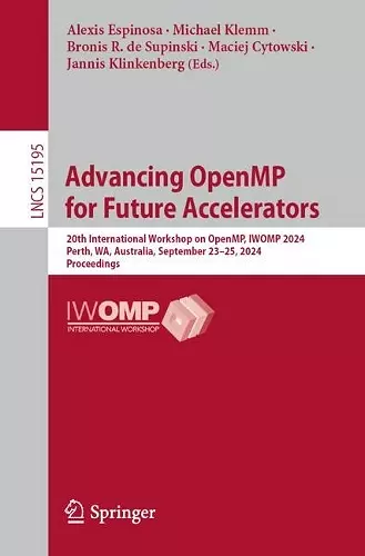 Advancing OpenMP for Future Accelerators cover