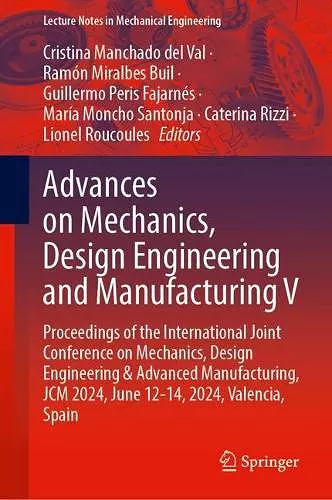 Advances on Mechanics, Design Engineering and Manufacturing V cover