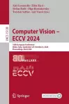 Computer Vision – ECCV 2024 cover