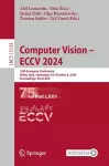 Computer Vision – ECCV 2024 cover