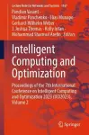 Intelligent Computing and Optimization cover