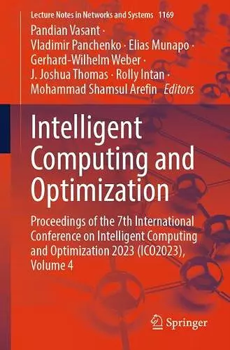 Intelligent Computing and Optimization cover