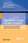 Cyber Warfare, Security and Space Computing cover