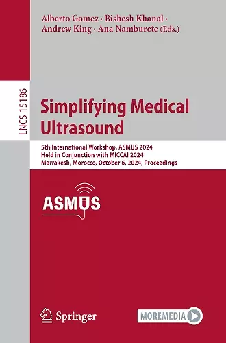 Simplifying Medical Ultrasound cover