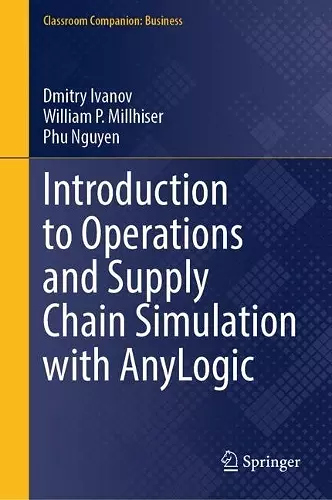 Introduction to Operations and Supply Chain Simulation with AnyLogic cover