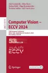 Computer Vision – ECCV 2024 cover