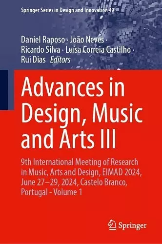 Advances in Design, Music and Arts III cover
