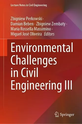 Environmental Challenges in Civil Engineering III cover
