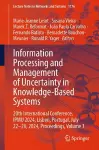Information Processing and Management of Uncertainty in Knowledge-Based Systems cover