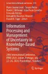 Information Processing and Management of Uncertainty in Knowledge-Based Systems cover