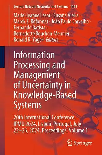 Information Processing and Management of Uncertainty in Knowledge-Based Systems cover