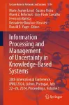 Information Processing and Management of Uncertainty in Knowledge-Based Systems cover