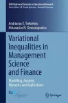 Variational Inequalities in Management Science and Finance cover