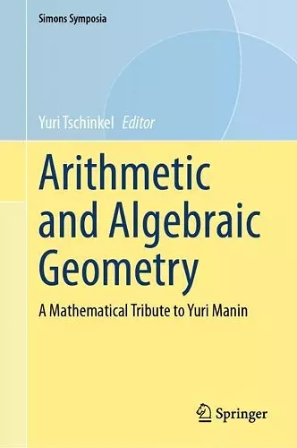 Arithmetic and Algebraic Geometry cover
