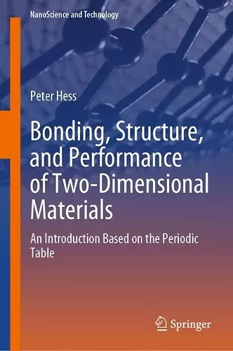 Bonding, Structure, and Performance of Two-Dimensional Materials cover