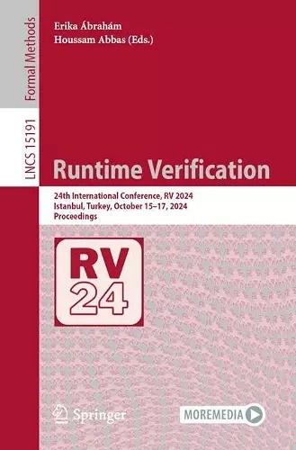 Runtime Verification cover