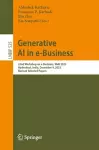 Generative AI in e-Business cover