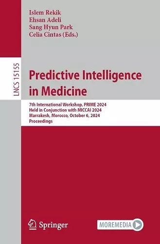 Predictive Intelligence in Medicine cover