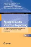 Applied Computer Sciences in Engineering cover
