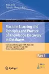 Machine Learning and Principles and Practice of Knowledge Discovery in Databases cover