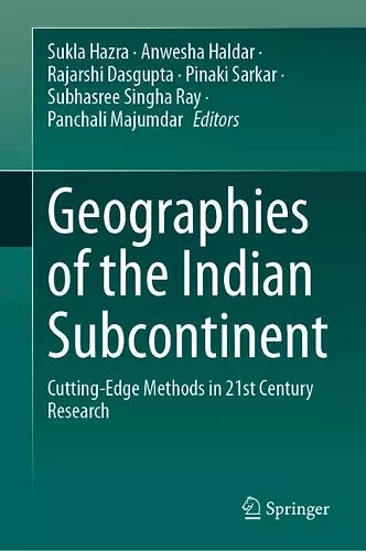 Geographies of the Indian Subcontinent cover