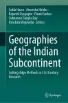 Geographies of the Indian Subcontinent cover